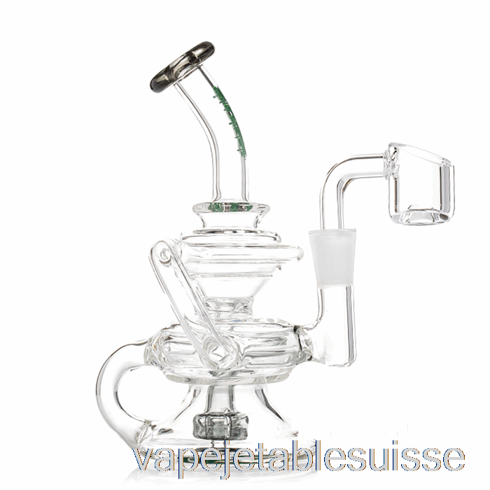 Vape Suisse Ooze Rip Tide Mini Recycleur Dab Rig Sea Sand Amber (clair / Ambre)